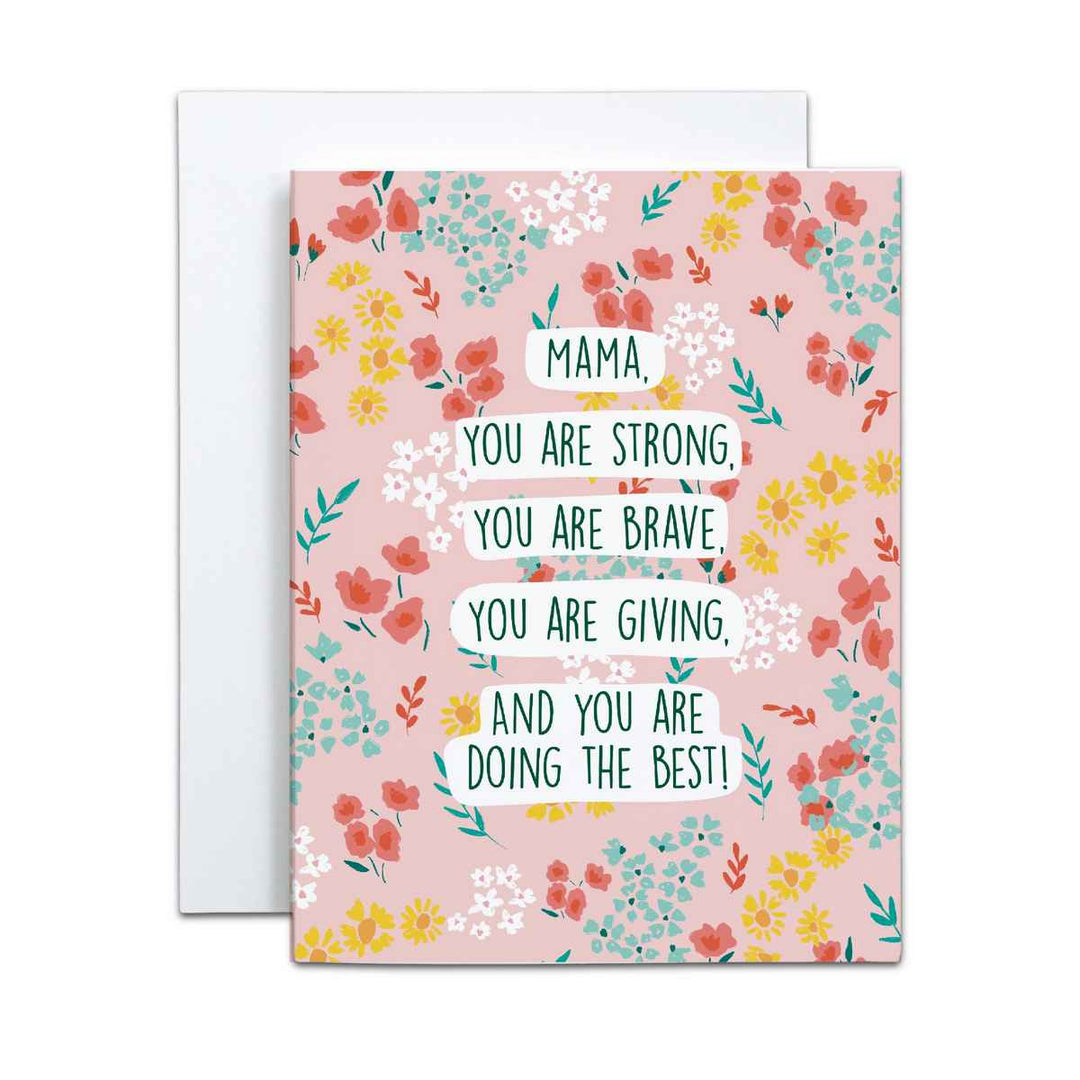 New mom greeting card