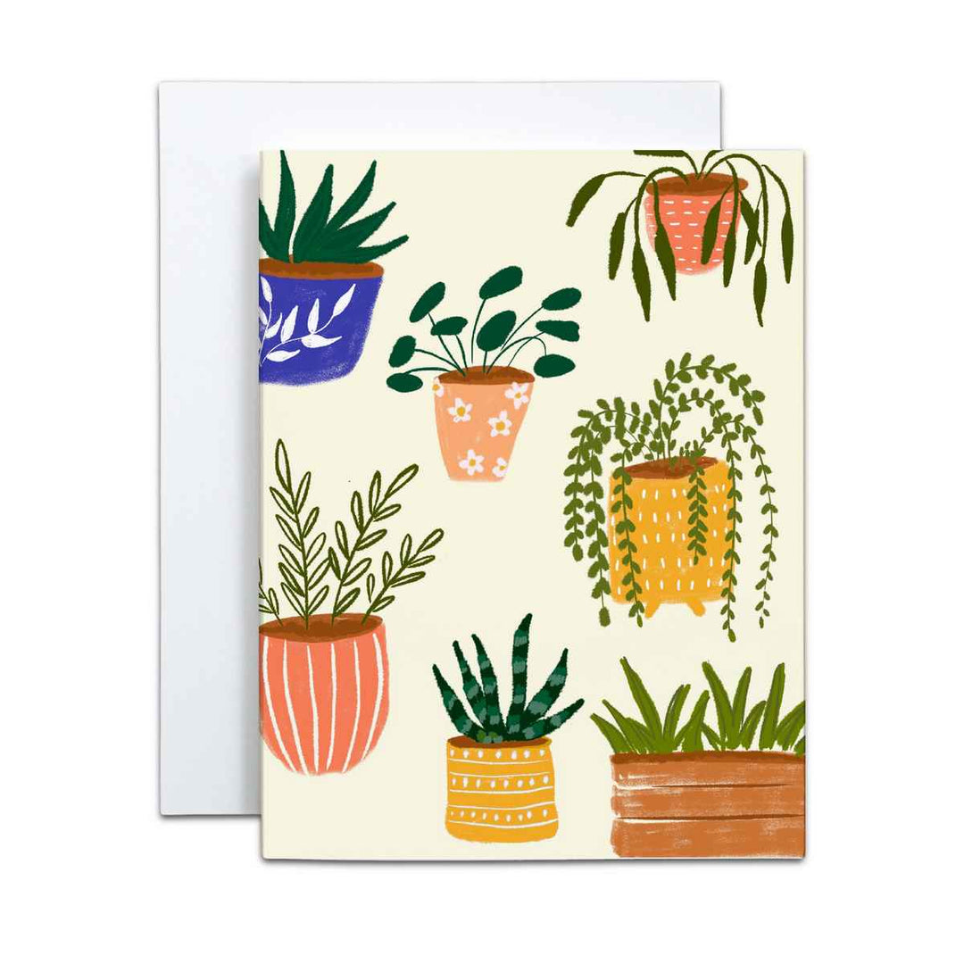 Houseplants card