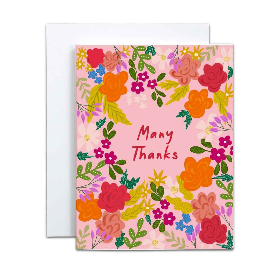 Many thanks card