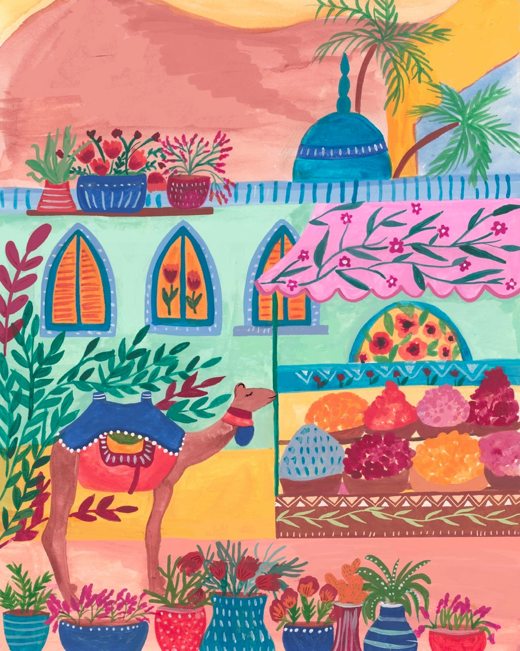 Egyptian market - Nabeela Rumi