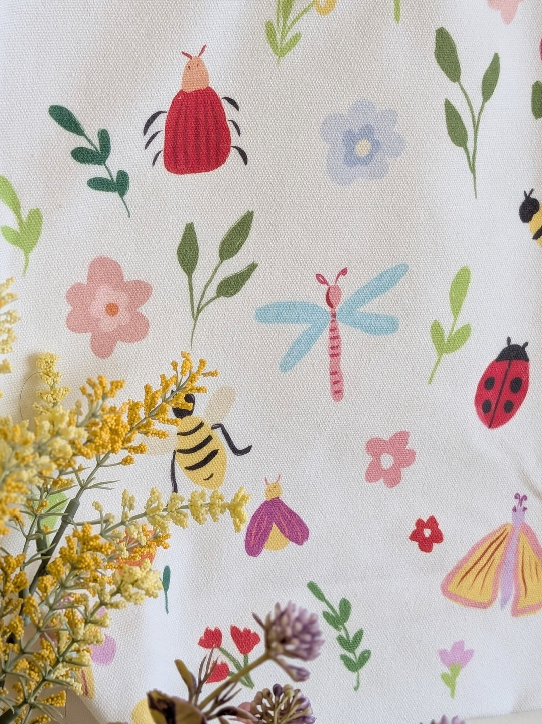 Spring tote bag