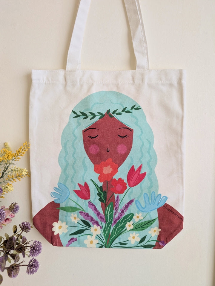 Wild child tote bag