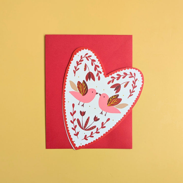 Love birds card