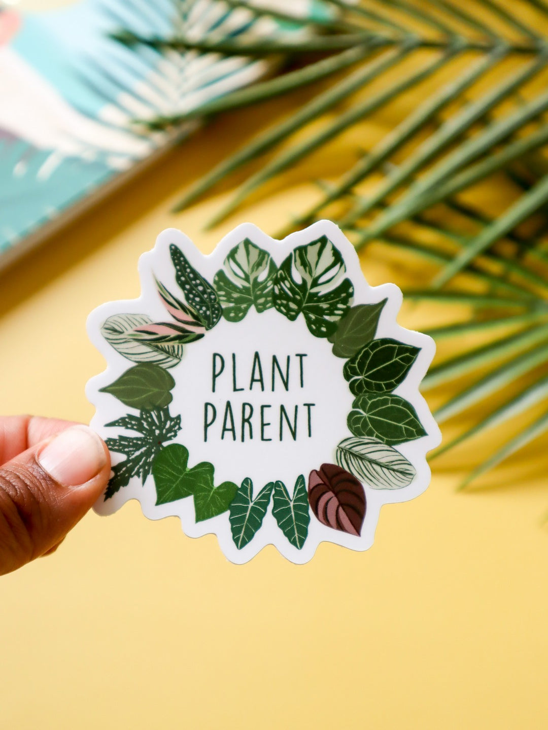 Plant parent sticker