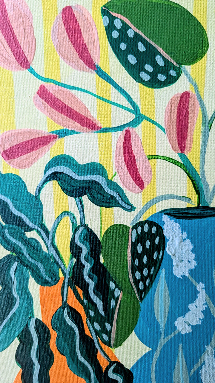 Verdant Charm Original Painting