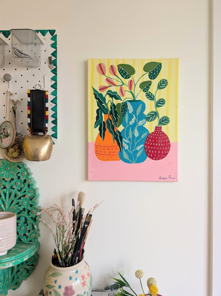 Verdant Charm Original Painting