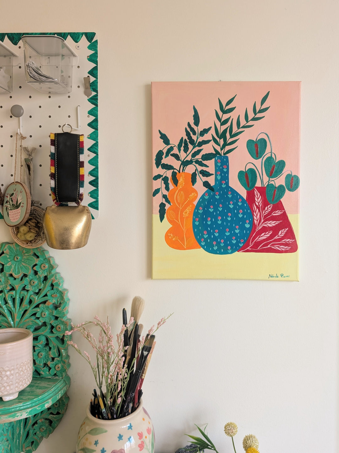 Evergreen Charm Original Painting