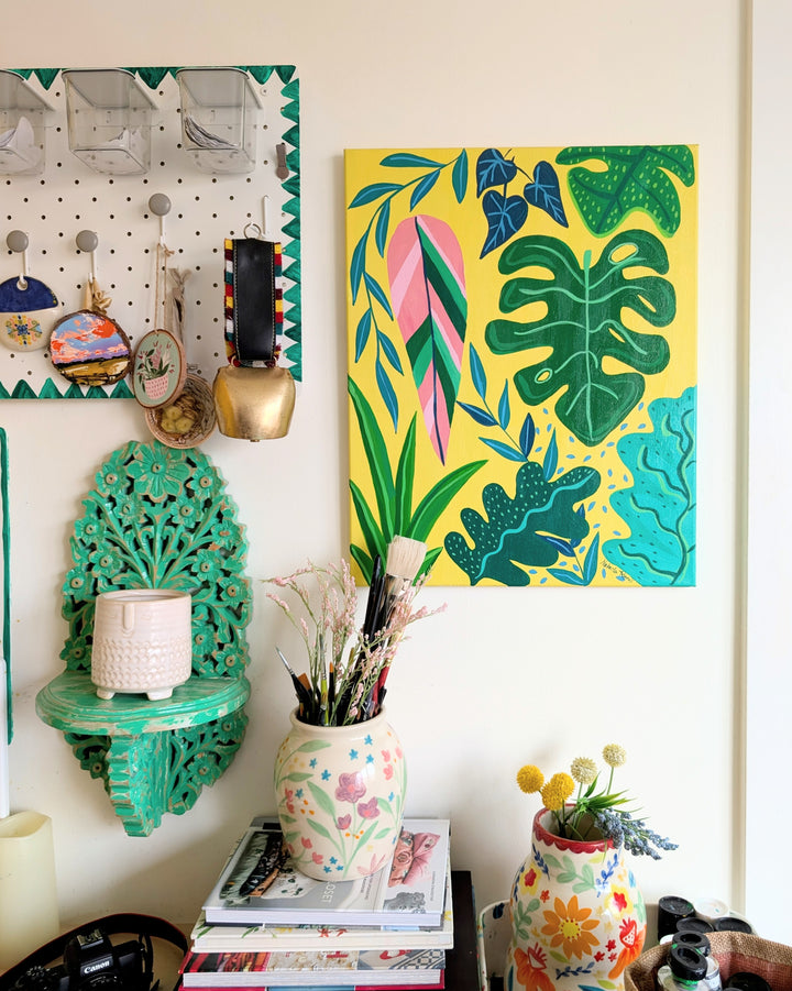 Green Serenity Original Painting