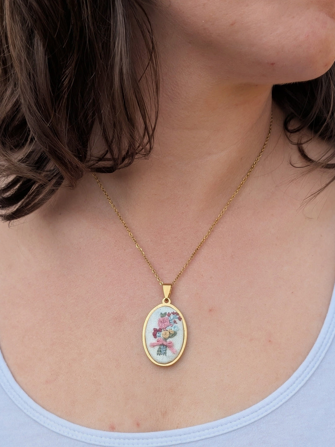 Pastel Rose Pendant kit