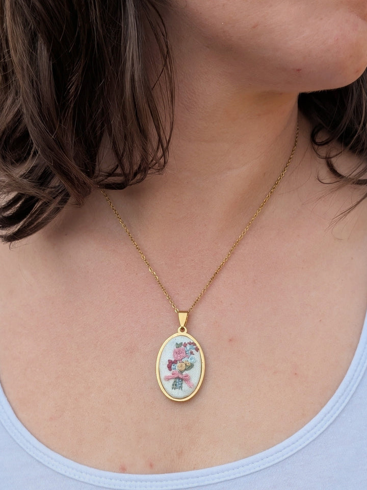 Pastel Rose Pendant kit