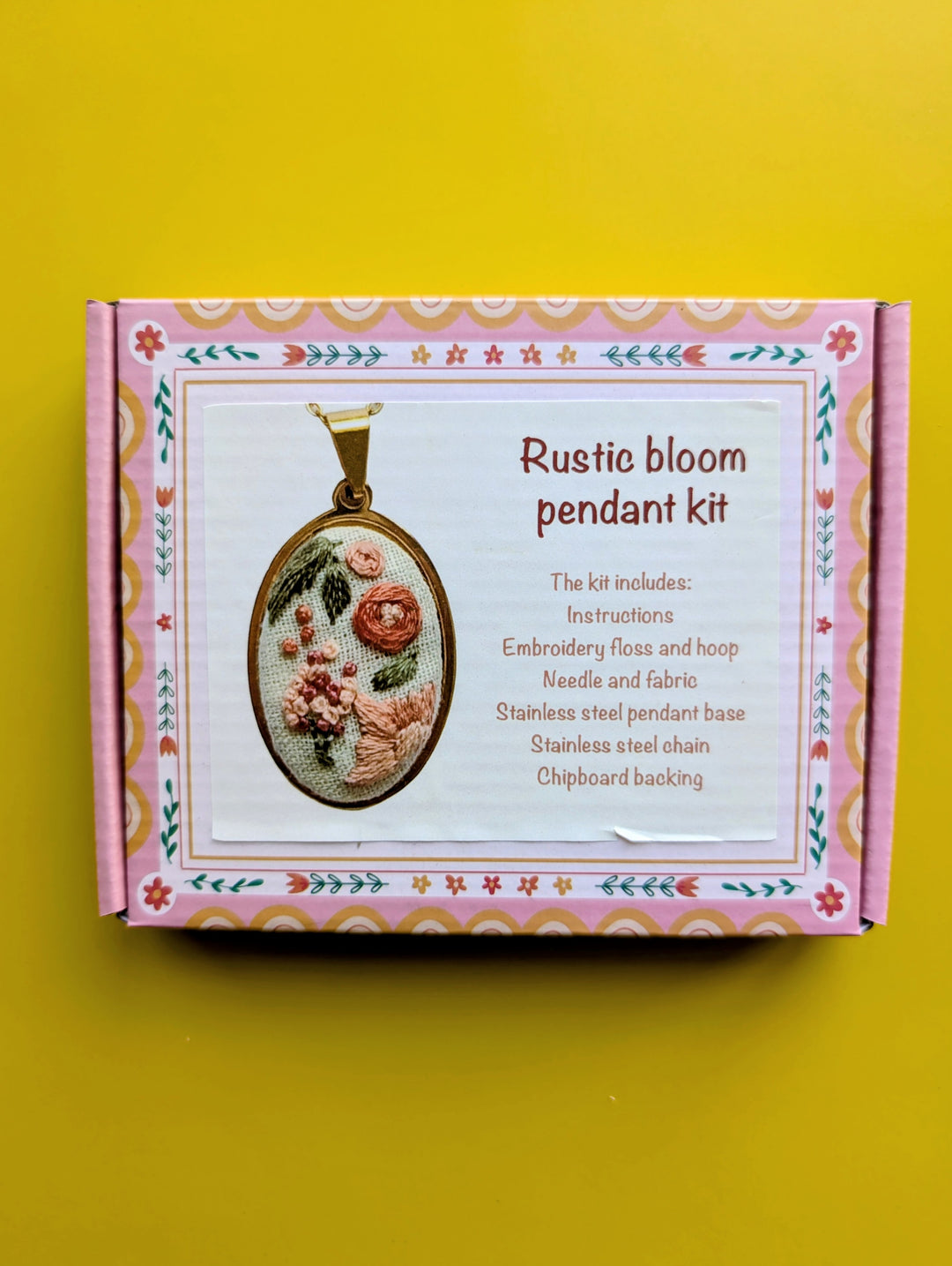 Rustic Bloom Pendant kit