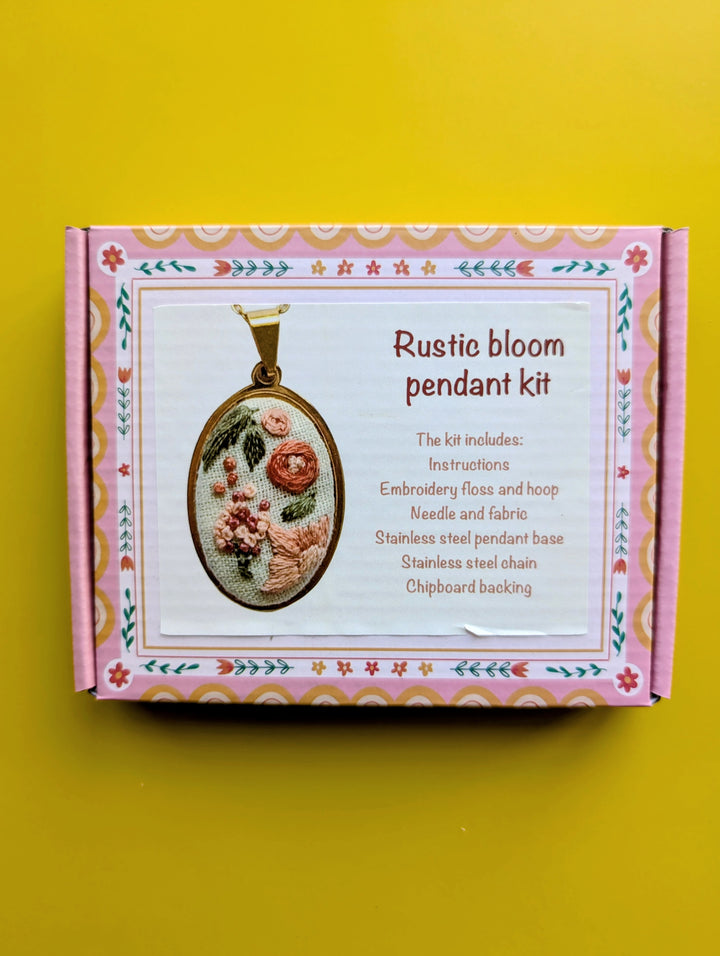 Rustic Bloom Pendant kit