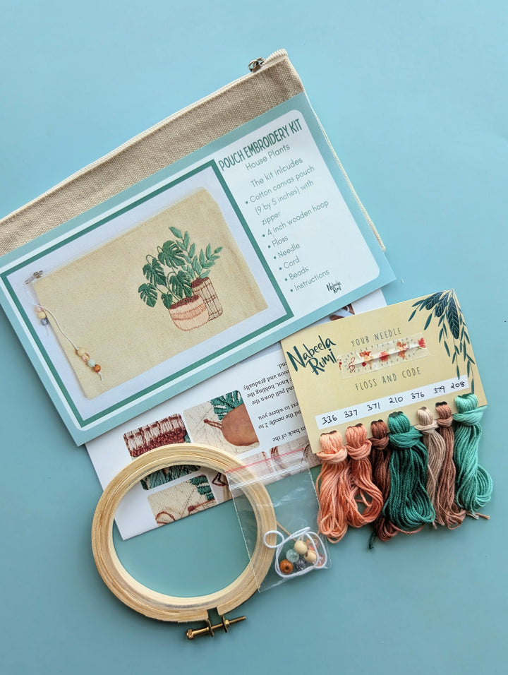 House Plants pouch kits