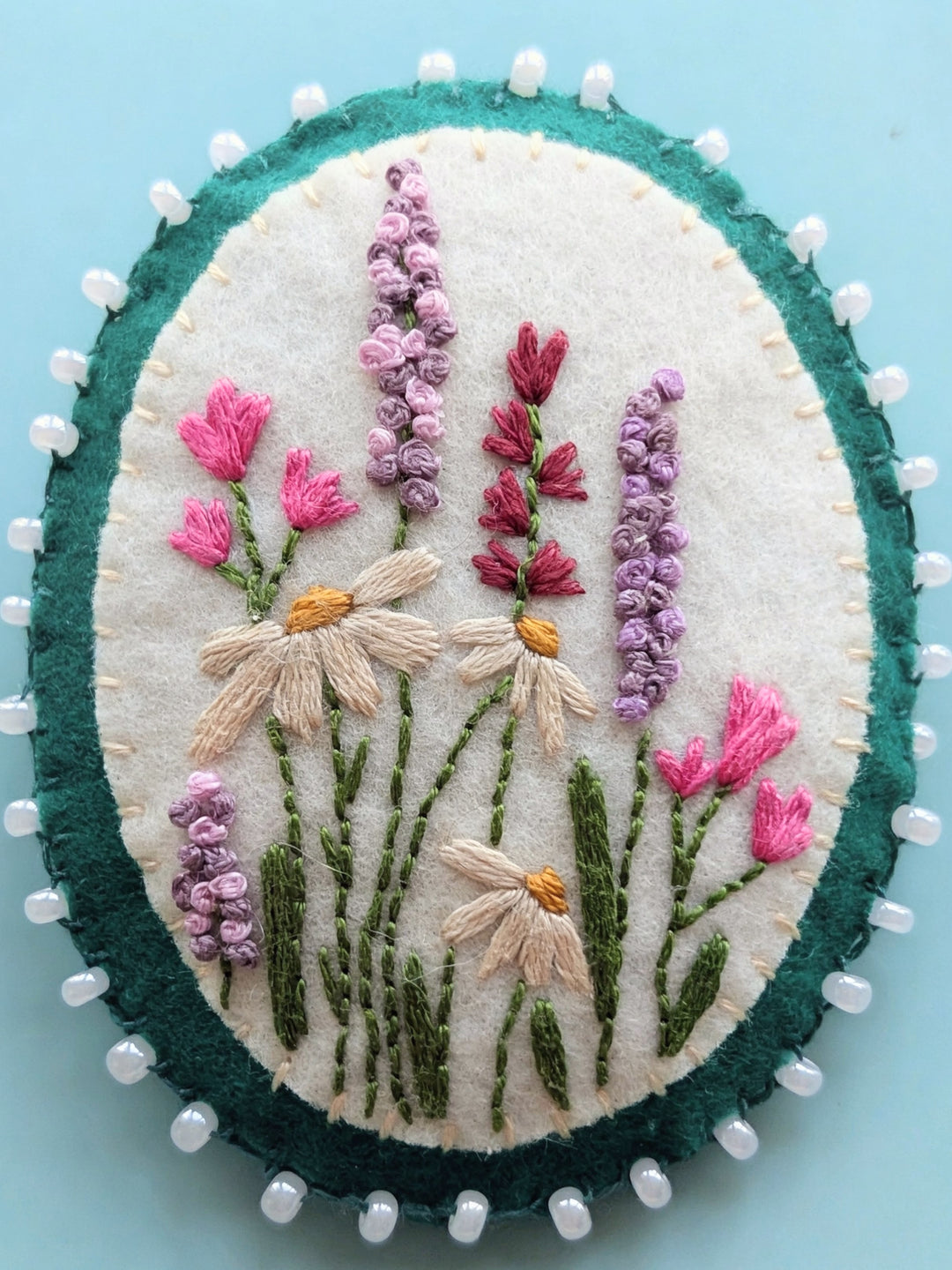 Wild Flowers Brooch Kit