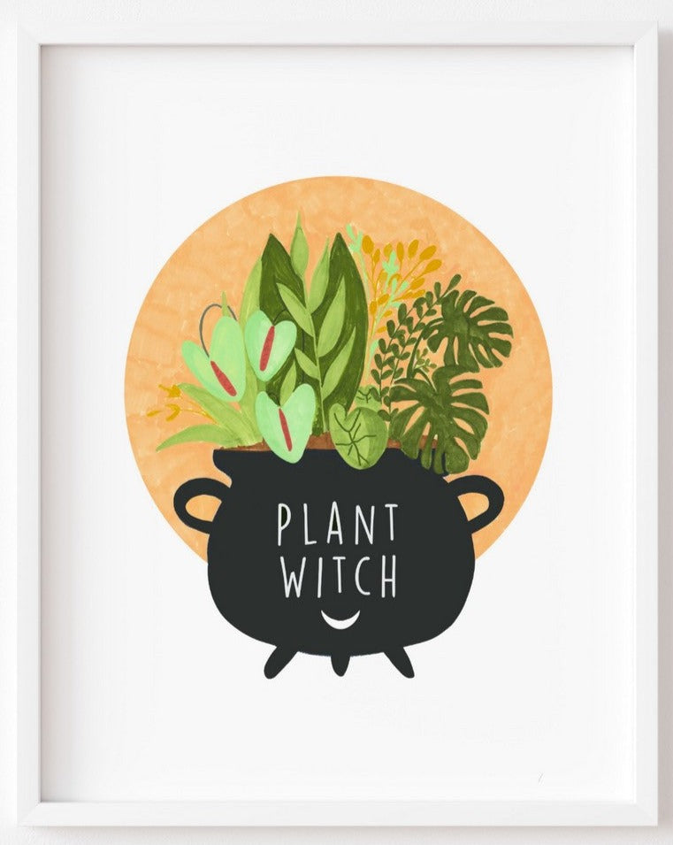 Cauldron Plant Witch