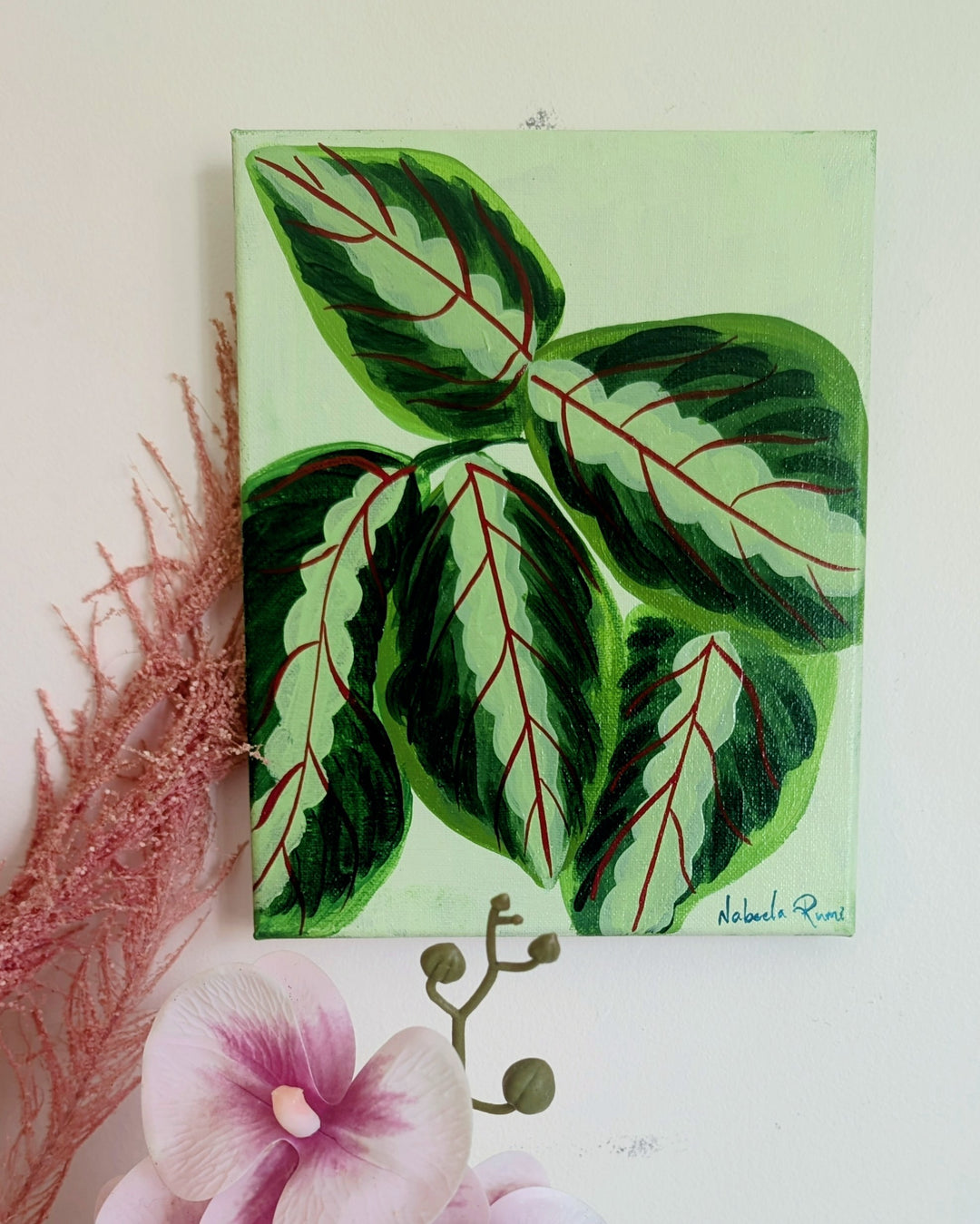 Prayer Plant original painting