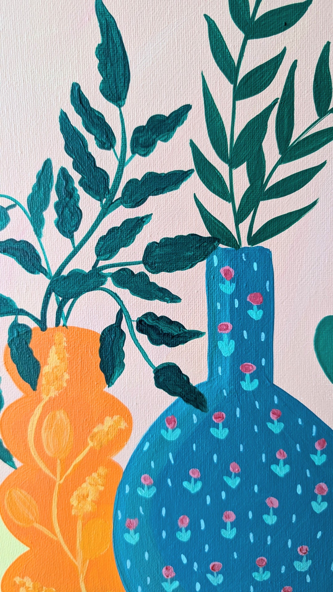 Evergreen Charm Original Painting