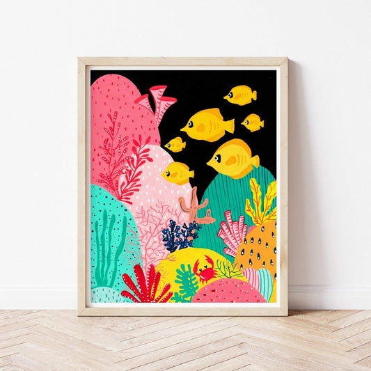 Yellow Tangs - Nabeela Rumi