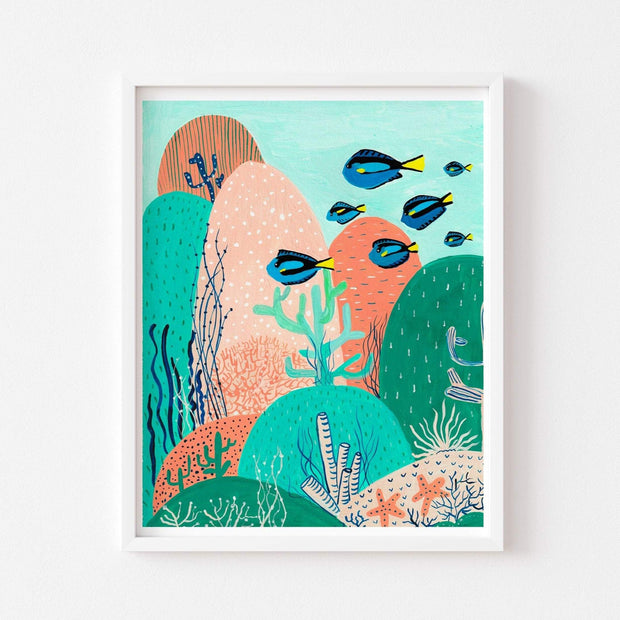 Blue tangs - Nabeela Rumi