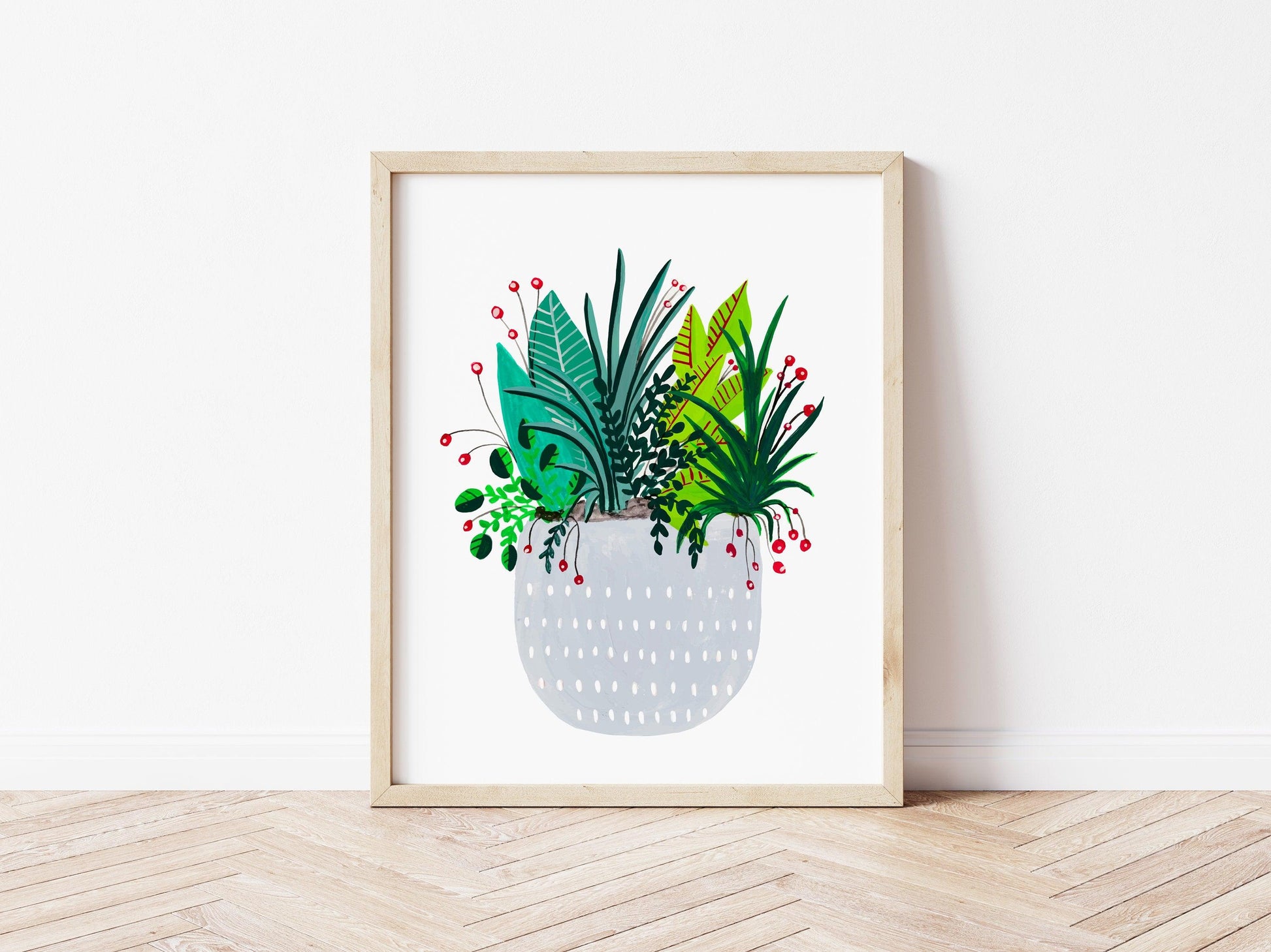 Pastel Plants - Nabeela Rumi