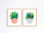 Pastel Plants - Nabeela Rumi