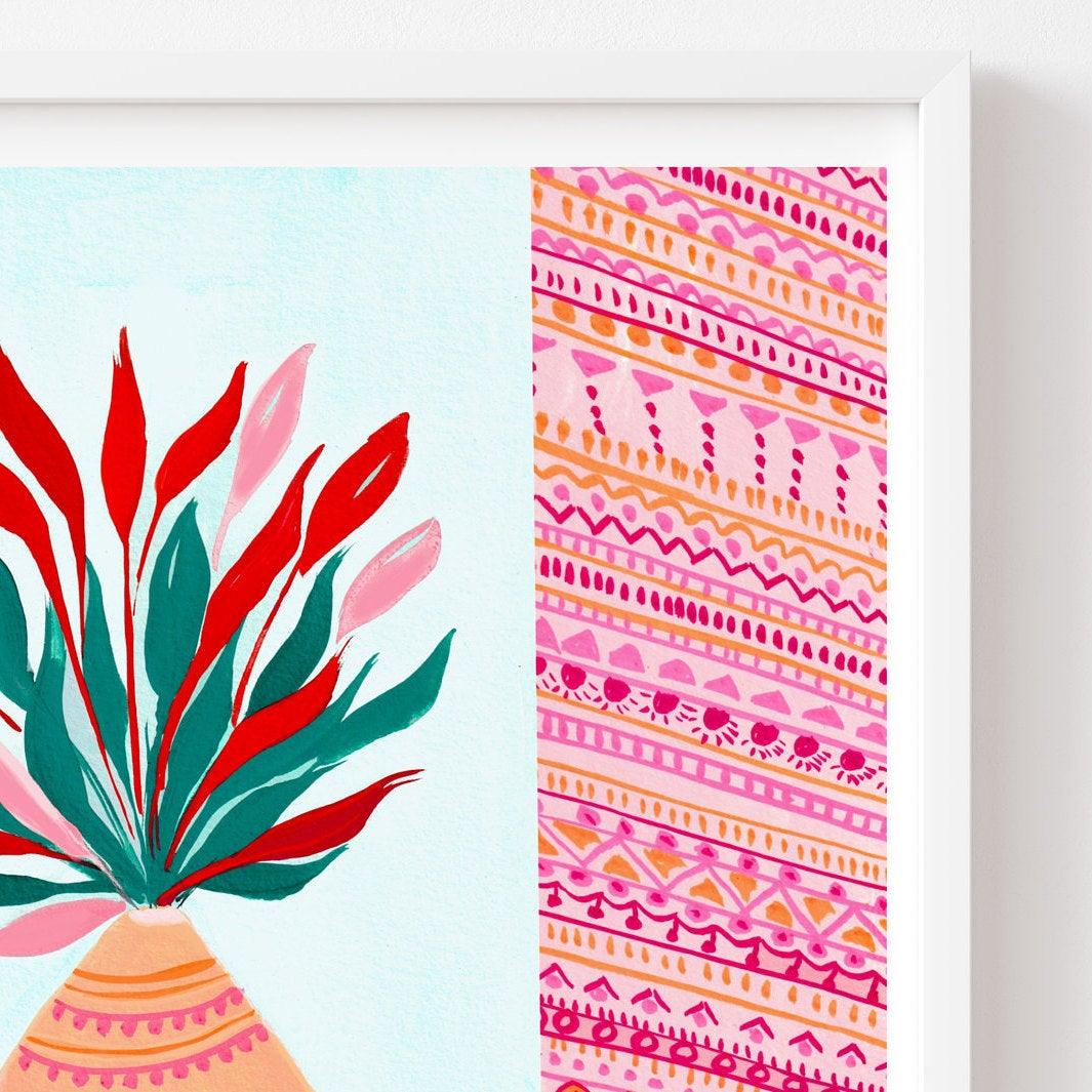 Mediterranean Vase - Nabeela Rumi