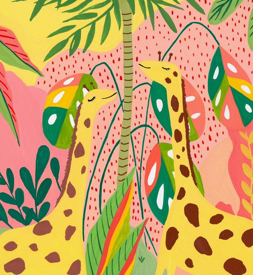 Giraffe Love - Nabeela Rumi